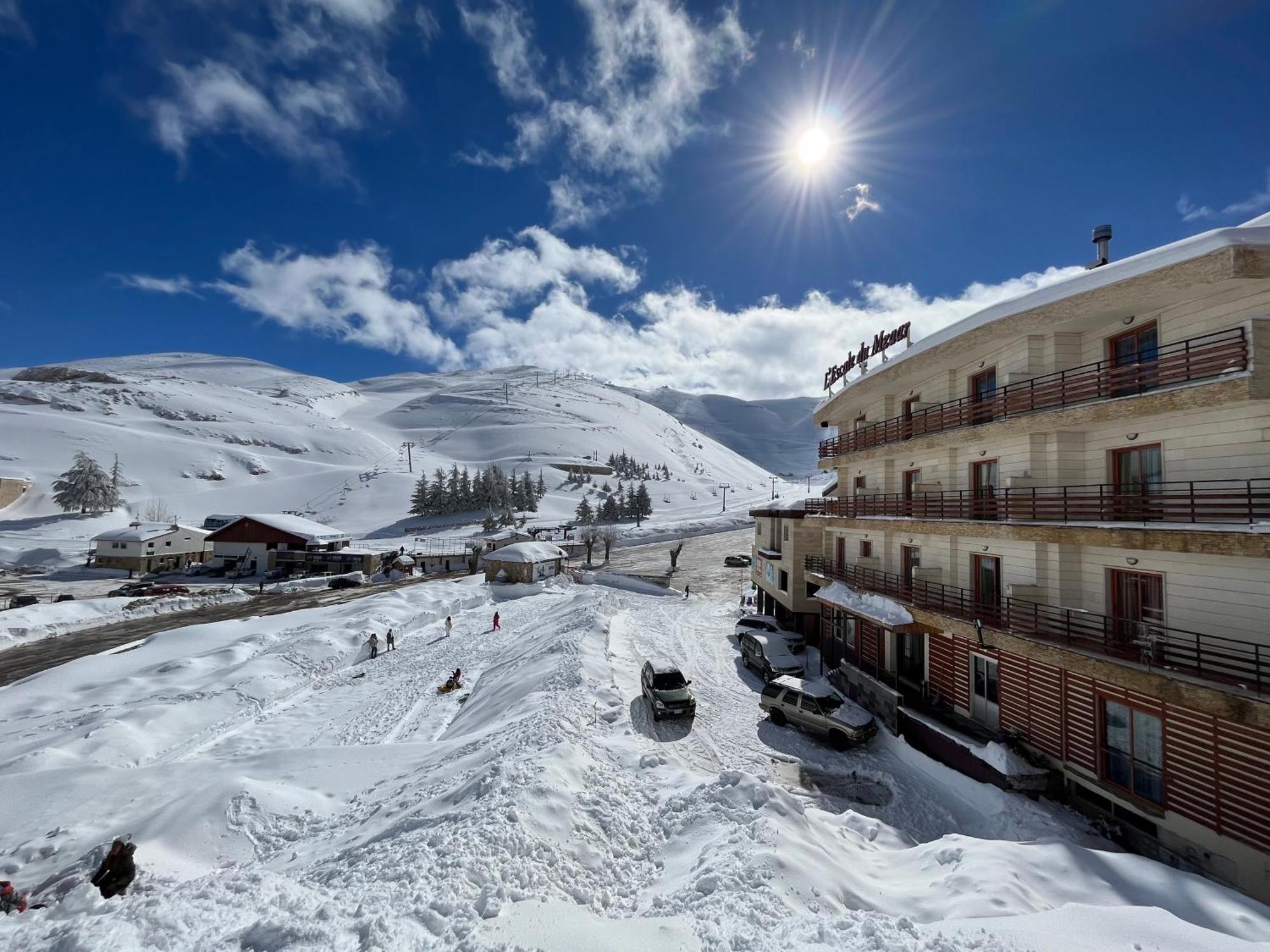 L'Escale Du Mzaar Apartment Faraya Luaran gambar